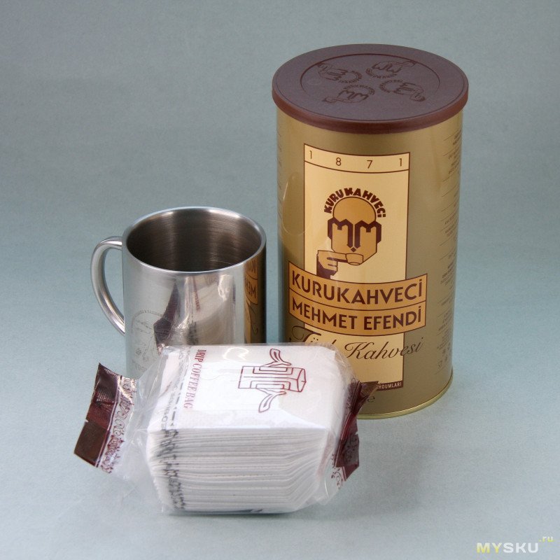Приготовление кофе в сашетах