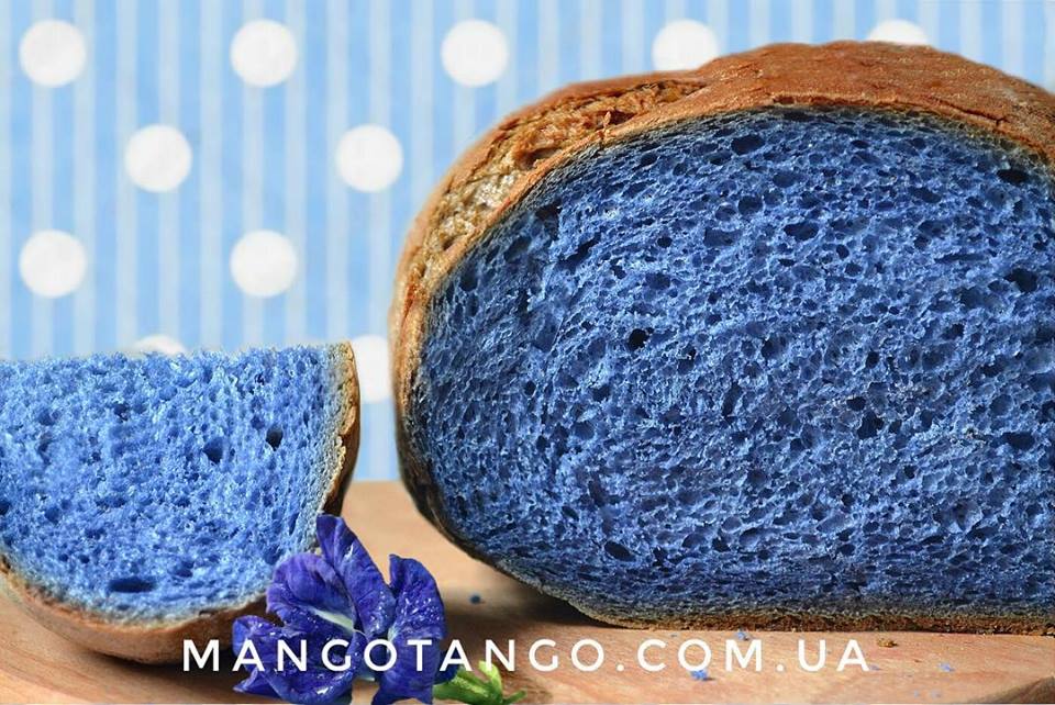 Рецепт мороженого из синего чая (анчана) с творогом