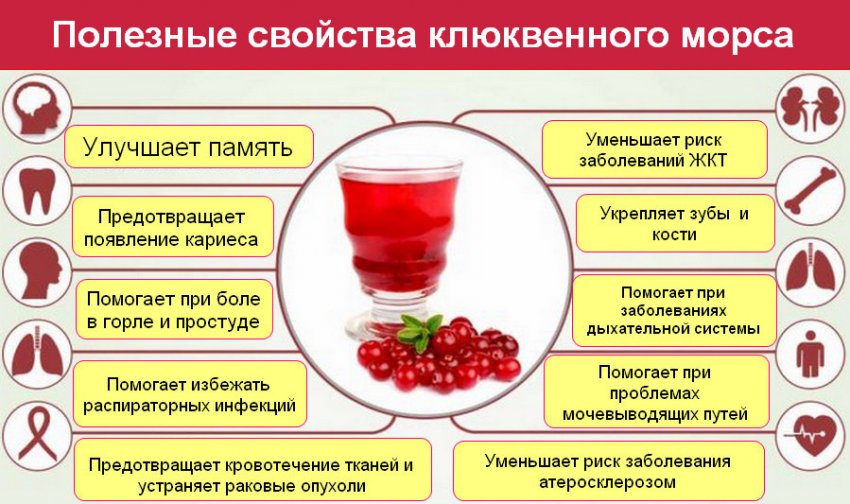 Эффективность морса из клюквы при ОРВИ: