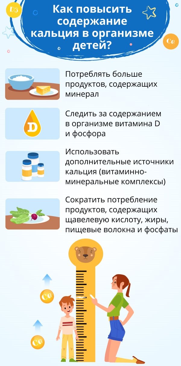 Важность кальция для организма