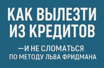 💸 Как вылезти из кредитной ямы — по-человечески?