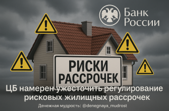 ЦБ планирует усилить контроль за рискованными рассрочками на жилье