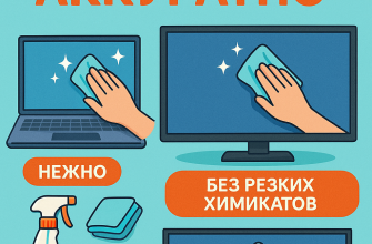 Как правильно ухаживать за монитором ноутбука, компьютера и телевизора: советы по чистке