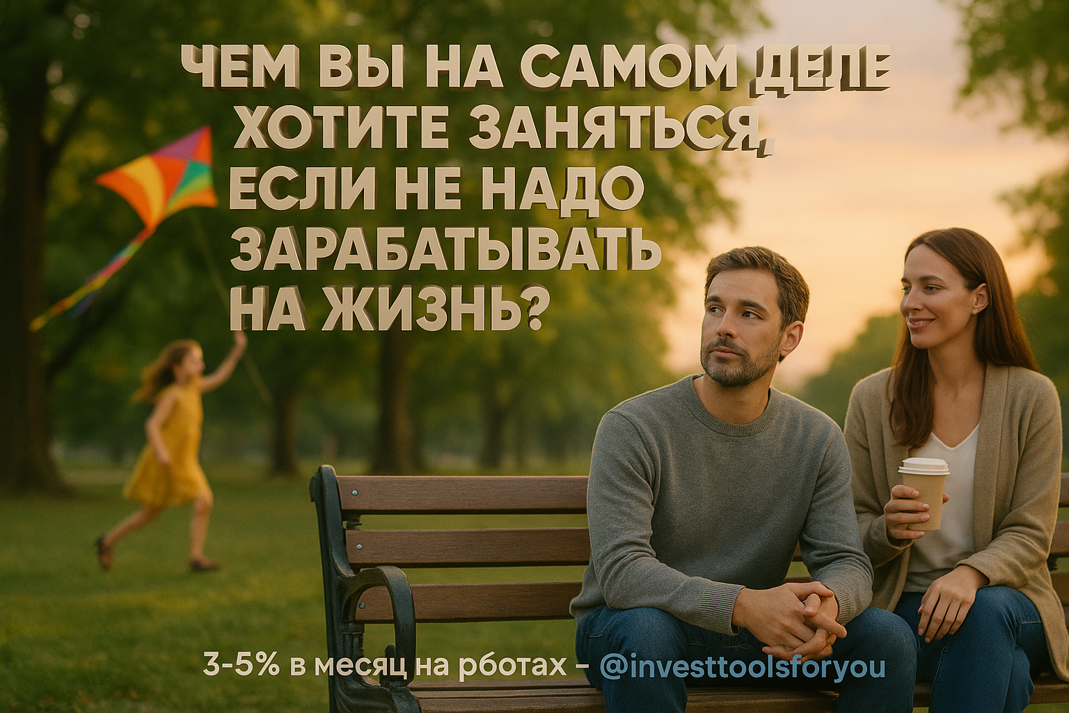 Что ты на самом деле хочешь делать, если не надо зарабатывать?