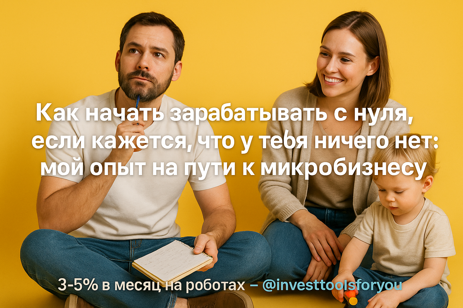 Как начать зарабатывать с нуля, если кажется, что у тебя ничего нет: мой опыт на пути к микробизнесу