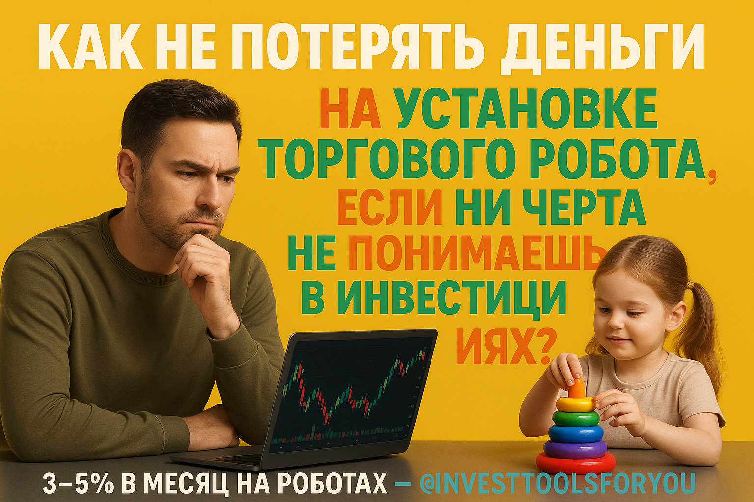 Как не потерять деньги на установке торгового робота, если ни черта не понимаешь в инвестициях?