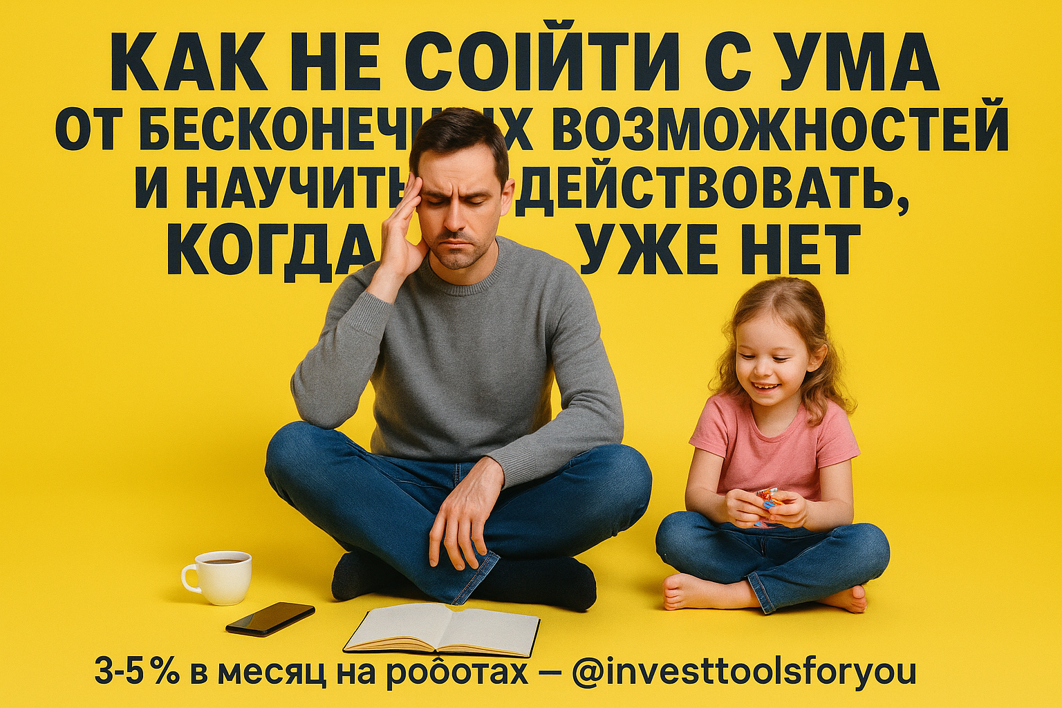 Как не сойти с ума от бесконечных возможностей и научиться действовать, когда сил уже нет
