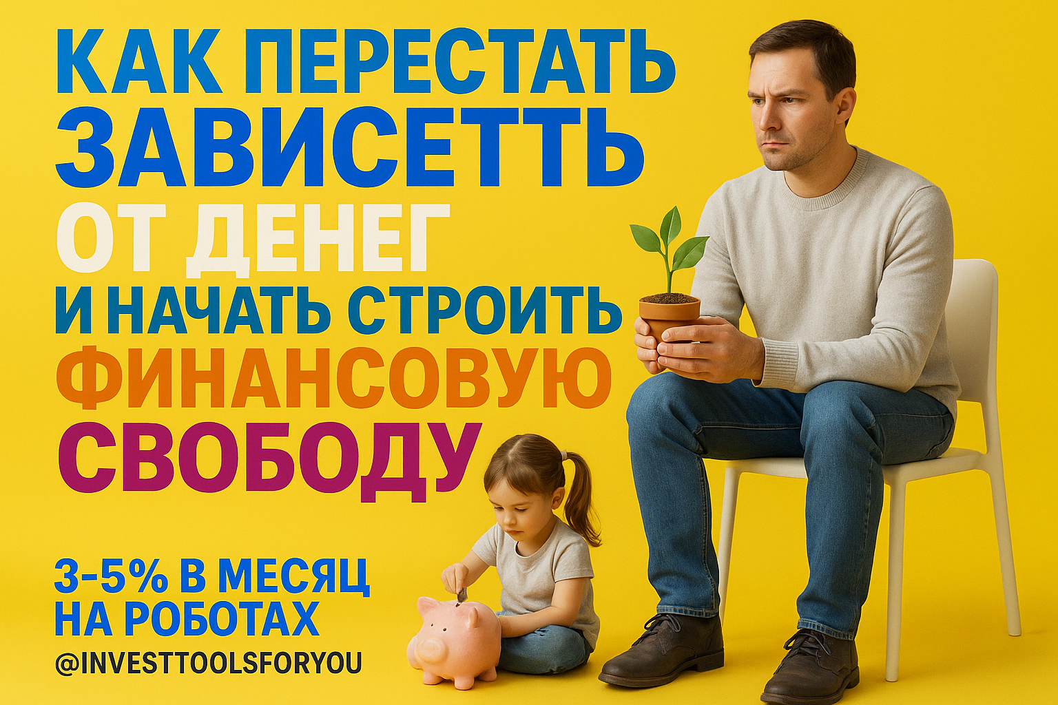 как перестать зависеть от денег и начать строить свою финансовую свободу