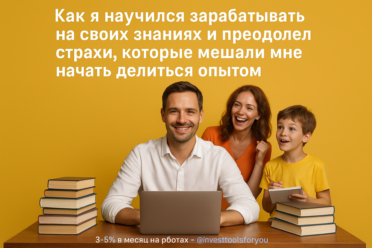 Как я научился зарабатывать на своих знаниях и преодолел страхи, которые мешали мне начать делиться опытом