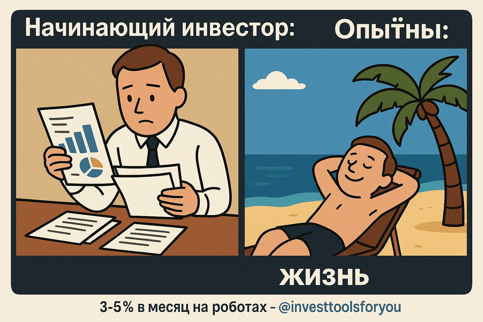 Начинающий инвестор: отчёты. Опытный: жизнь