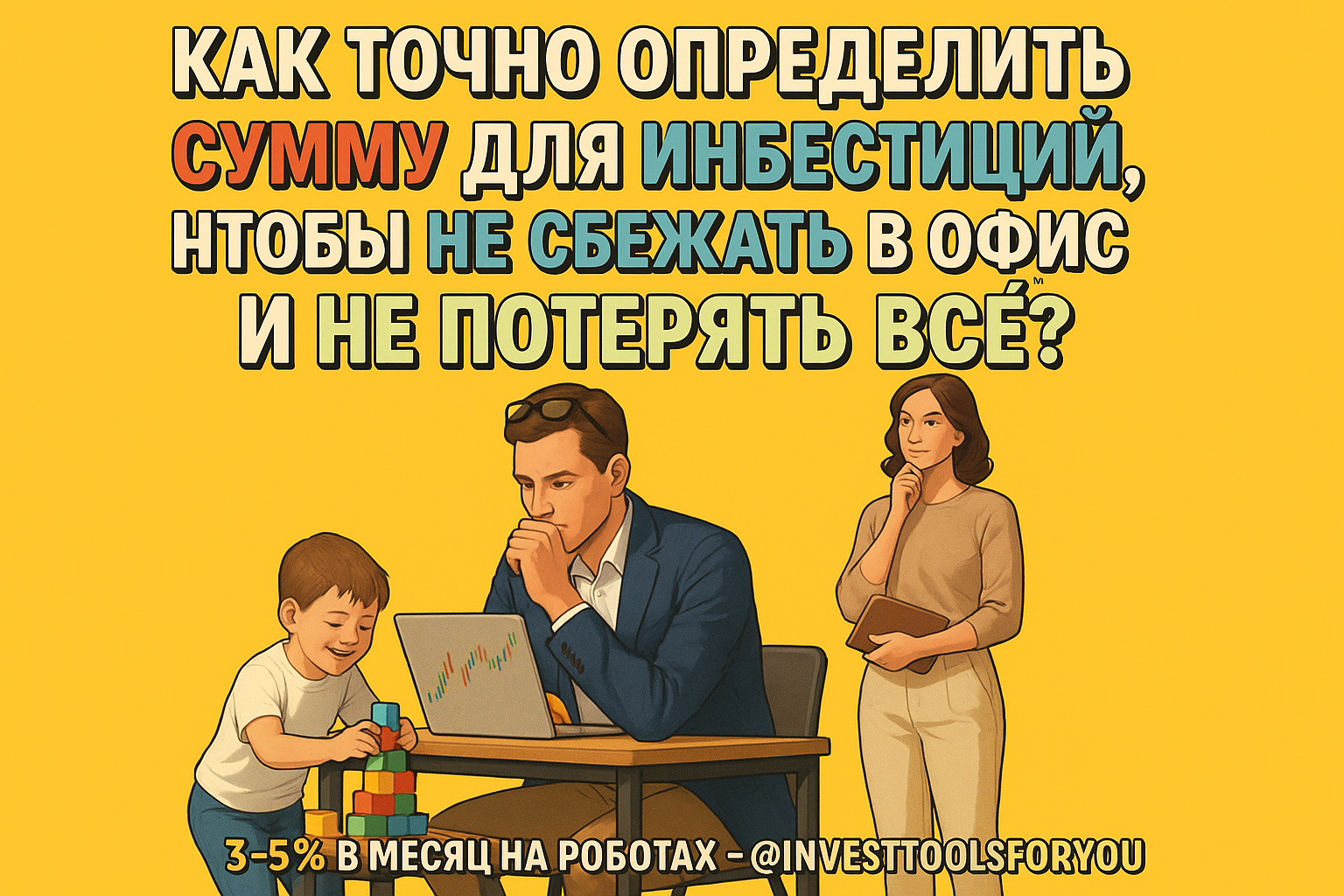 Как точно определить сумму для инвестиций, чтобы не сбежать в офис и не потерять все?