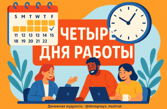 Переход на четырехдневную рабочую неделю: заявление Госслужбы занятости