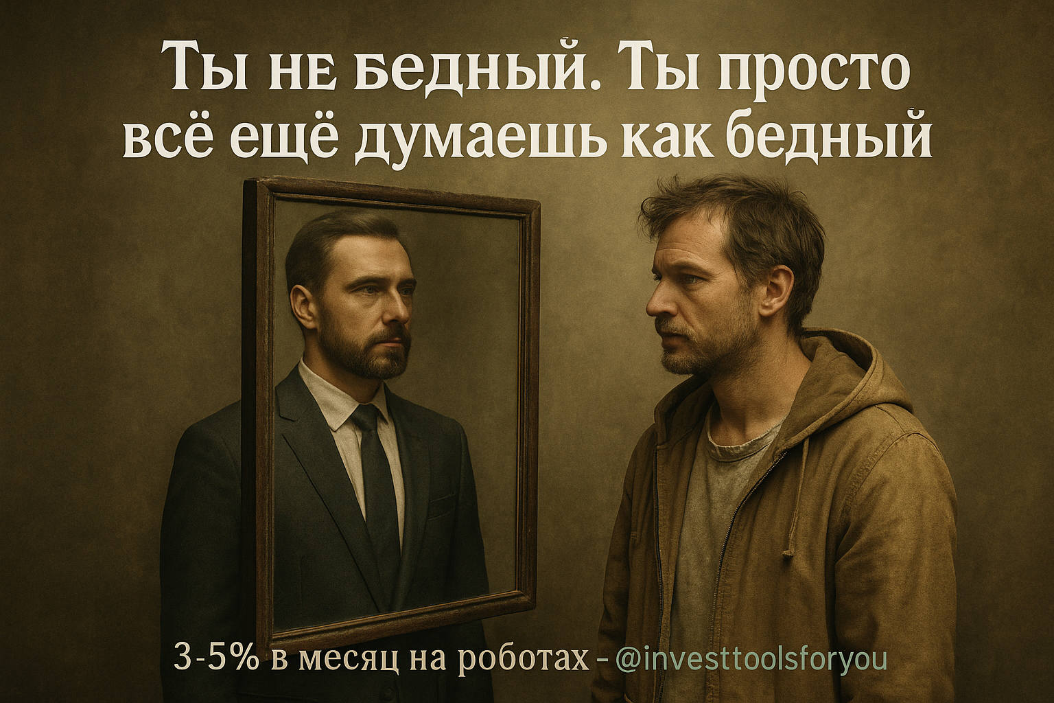 Ты не бедный. Ты просто всё ещё думаешь как бедный