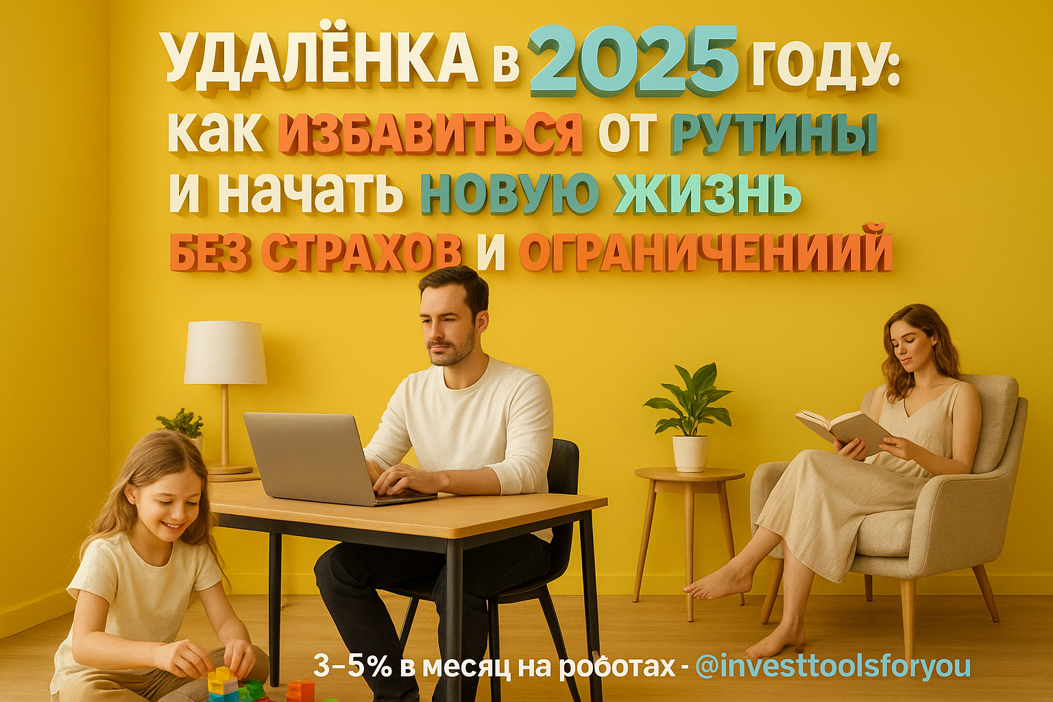 Удалёнка в 2025 году: как избавиться от рутины и начать новую жизнь без страхов и ограничений