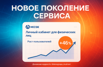 Количество пользователей личного кабинета МОЭК для физических лиц увеличилось на 46%