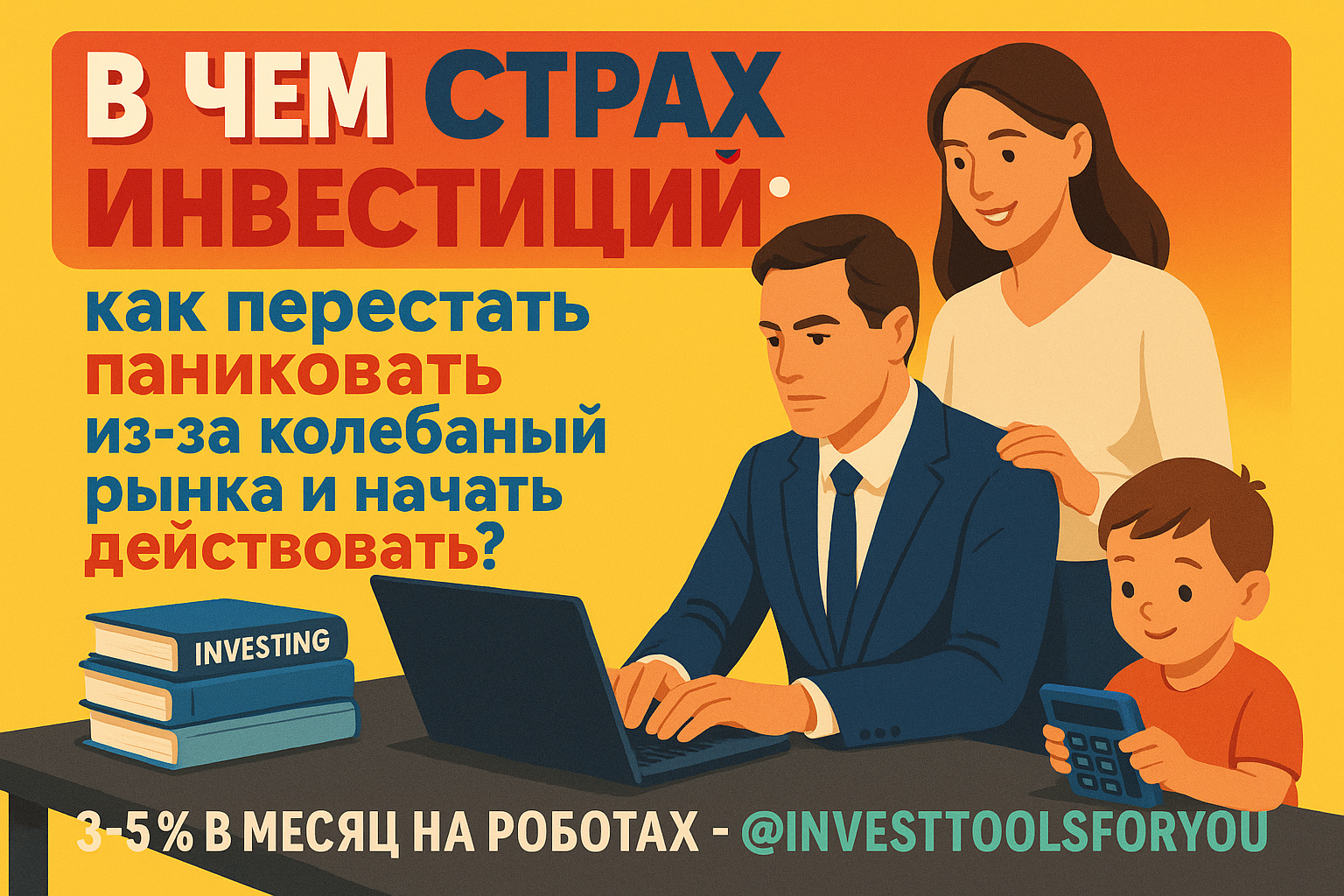 В чем страх инвестиций: как перестать паниковать из-за колебаний рынка и начать действовать?
