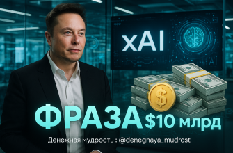 Илон Маск: xAI привлек $10 миллиардов через долг и инвестиции