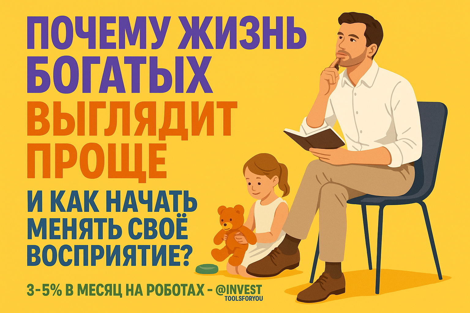 Почему жизнь богатых выглядит проще, и как начать менять своё восприятие?
