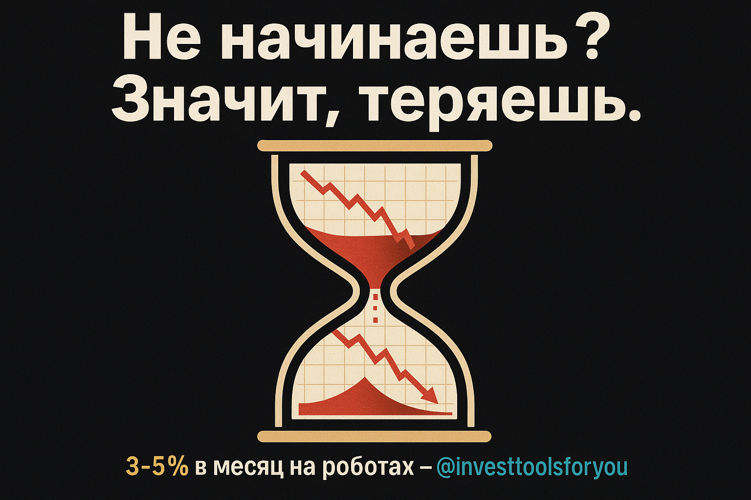 Не начинаешь? Значит, теряешь