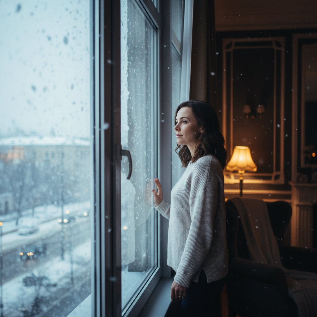 Первый снег!