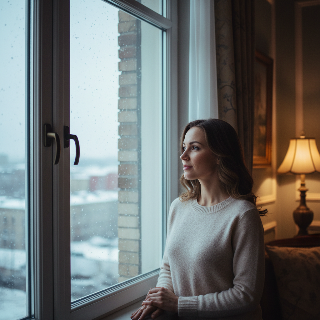 Первый снег!